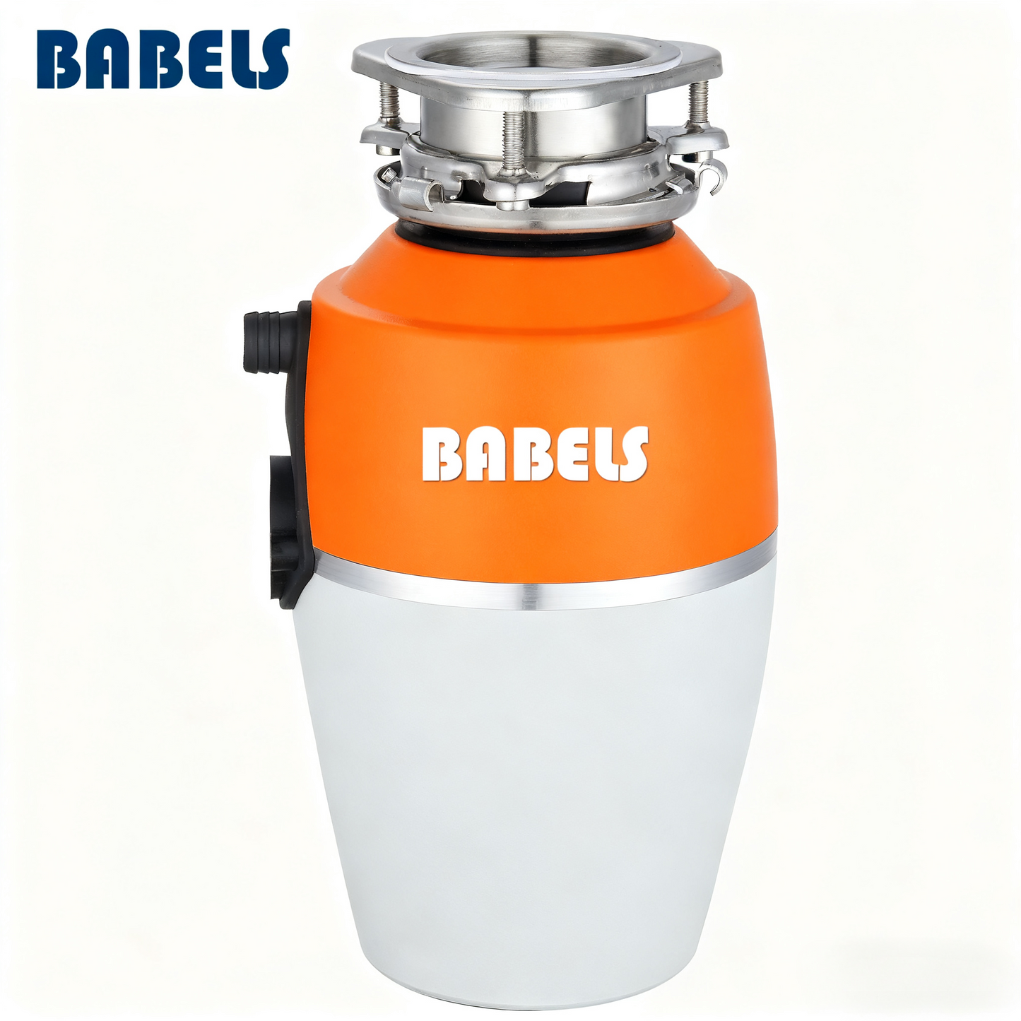 Premium DC Motor Food Waste Disposal 3/4 HP Orange